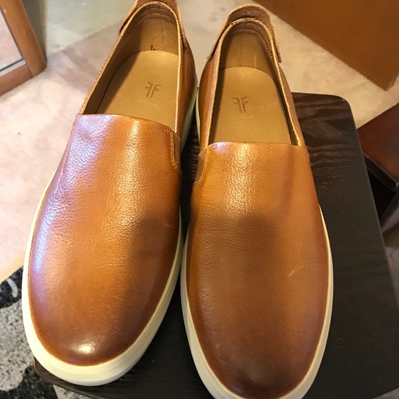 Amazon.com | Frye Ivy Slip-On Shoes for Women Featuring Soft  Frye and Co. Ivy Slip Leather Shoes